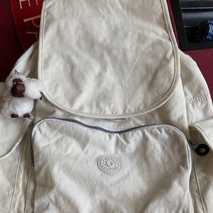 Kipling backpack white